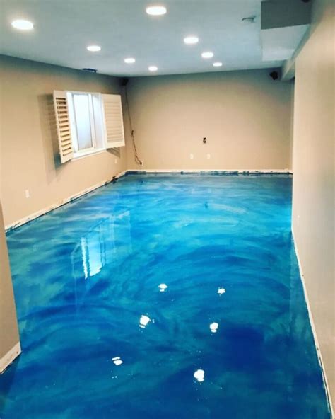 Metallic Epoxy Flooring Utah | Hard Rock Concrete Coatings