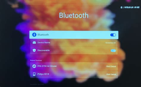 Bluetooth streaming – Philips Projection