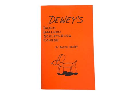 Book- Dewey's Basic Balloon Sculpting