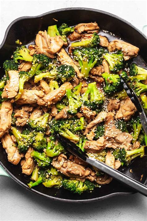 Keto Chicken and Broccoli Stir Fry • Low Carb with Jennifer