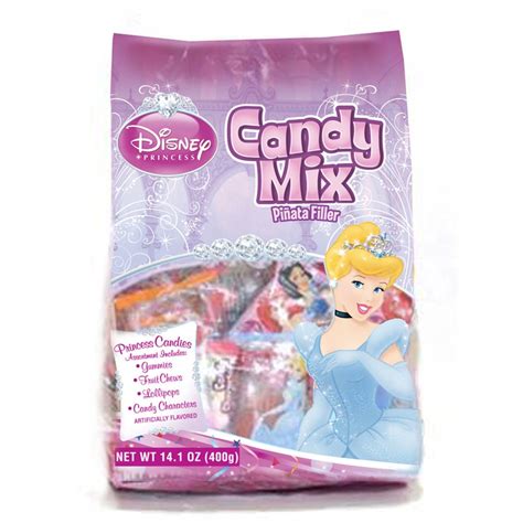 Disney Princess Pinata Filler Bagged Candy | Pinata fillers, Princess ...