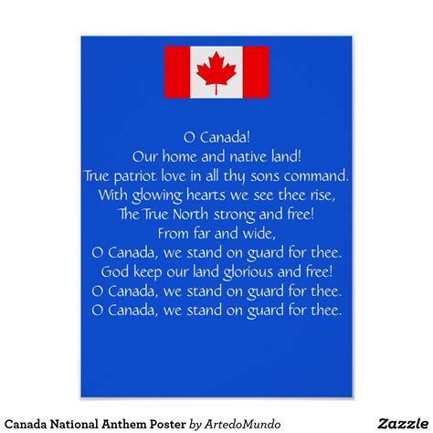 National Anthem Lyrics Printable