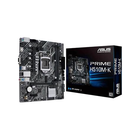 ASUS PRIME H510M-K LGA1200 Intel H510 Micro-ATX Intel Motherboard: