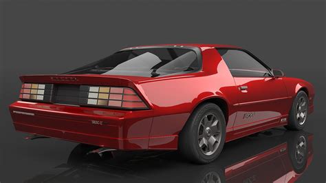 1990 Chevrolet Camaro IROC-Z 3D Model by msasdt