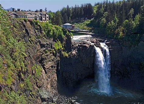 Washington Snoqualmie Falls Salish Lodge picture for sale