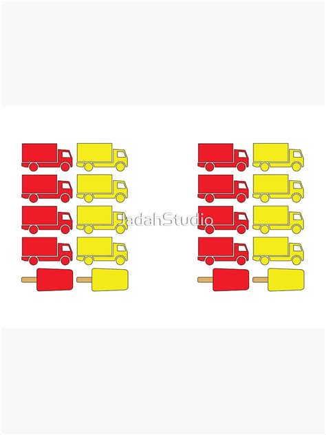 "Tongue-twister - Red Lorry Yellow Lorry" Hardcover Journal by ...