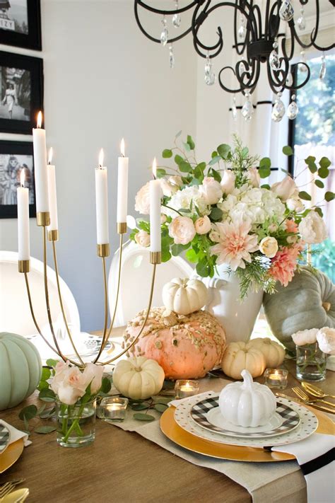 Home and Fabulous: GLAMOROUS THANKSGIVING DINNER TABLE