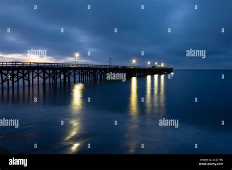 Goleta Beach Pier, California, USA Stock Photo - Alamy