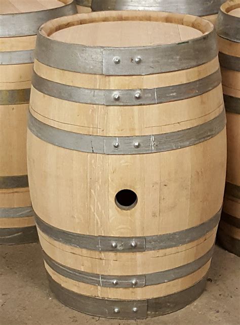 Amazon.com: 30 Gallon Keg, Wine Barrel, end table Solid Oak 30"H x 19"W x 19"D for Display Only ...