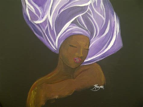 Queen Esther - Acrylic, in Spiritual Art Gallery