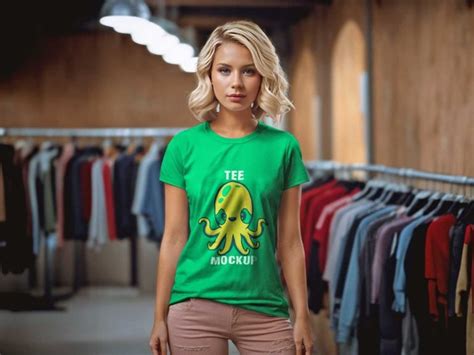 AI-Generated Tshirt Free Mockup | The Free Mockup