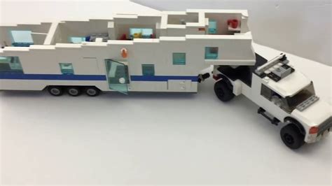 Lego toy hauler Camper! - YouTube