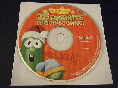 25 Favorite Christmas Songs! by VeggieTales (CD, Oct-2009, Big Idea Records) 820413114824 | eBay