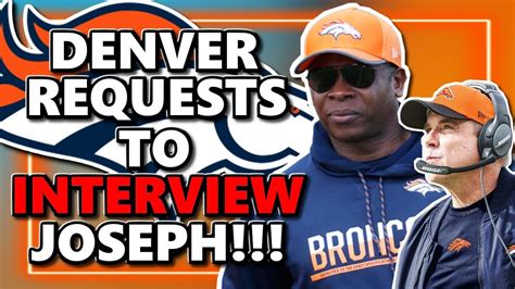 Denver Broncos Request to Interview Their FORMER HEAD COACH For ...