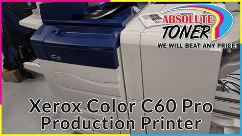 Xerox C60 PRO Production Printer with Booklet Maker Finisher Available For Lease At Absolute ...