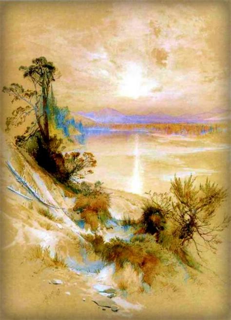 The Thomas Moran Yellowstone Paintings Stopped Public Auction Of The World’s First National Park