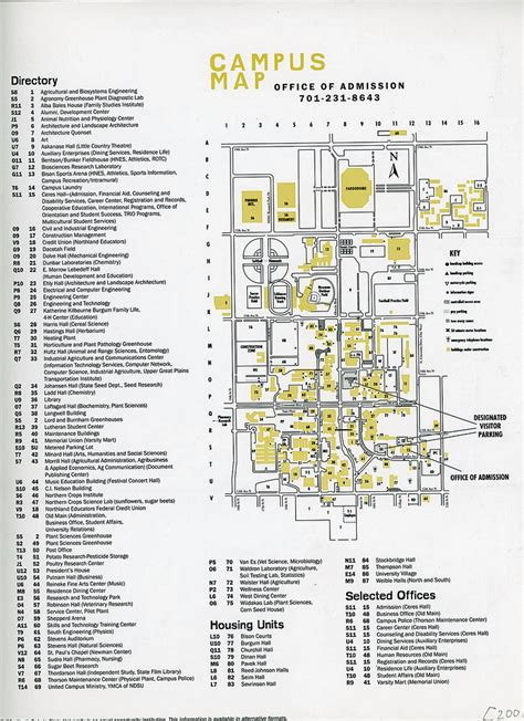 University Of North Dakota Campus Map