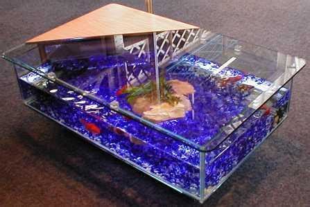 Table Aquarium Fish Tank - Kids Art Decorating Ideas