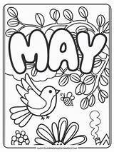 5 May Coloring Pages Free Printable PDF  Easy sketch template