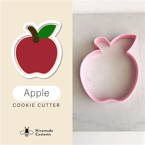 Apple Cookie Cutter - Etsy