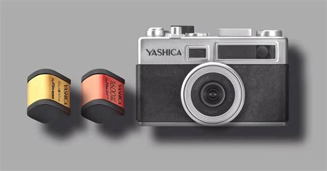 Yashica Digital Camera is Controlled by Pretend Rolls of Film