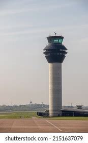 Manchester Airport Air Traffic Control Tower Stock Photo 2151637079 ...