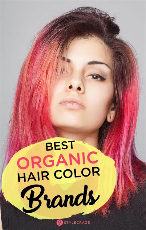 10 Best Organic Hair Color Brands To Use In 2020 (Our Top Picks) | Organic hair color, Organic ...