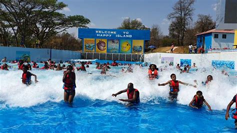 Happy Island Waterpark in Gauteng - YouTube