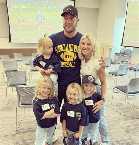 NFL’s Matthew Stafford and Wife Kelly Stafford’s Family Album With 4 ...