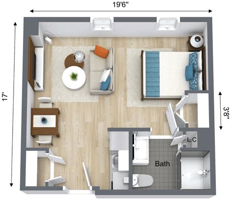 Floor Plans | Goddard House Assisted Living