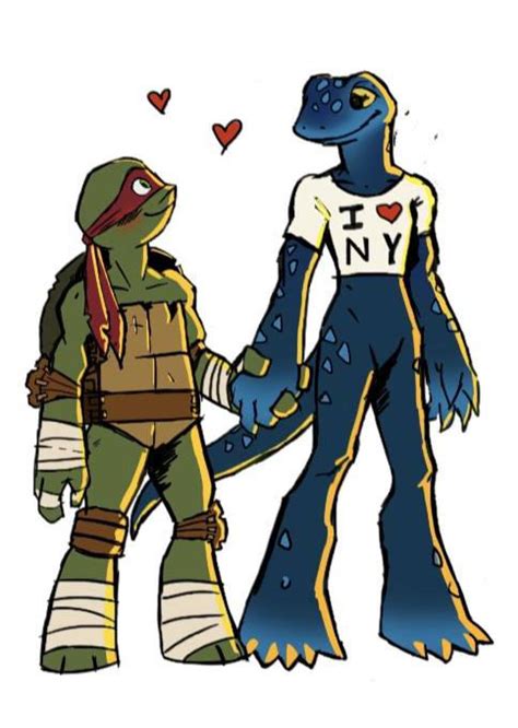 Raph and Mona Lisa by JohnDeereand on DeviantArt