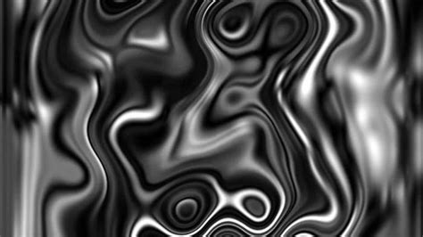 Liquid Gradient Silver Metallic Animation Background Abstract Loop ...