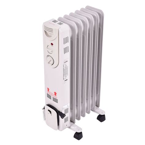 1500W Electric Oil Filled Radiator Space Heater – By Choice Products