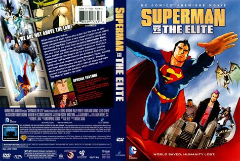 Superman vs The Elite - Movie DVD Scanned Covers - Superman vs The ...