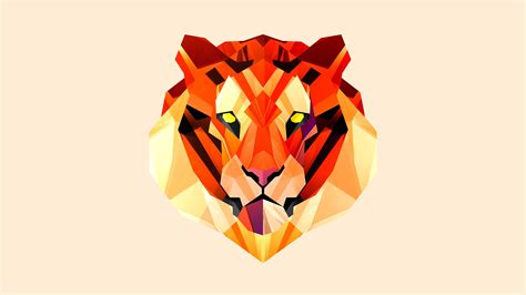 Geometric Animal Wallpaper