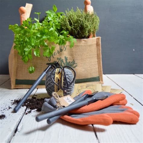 grow your own herbs gardening gift set by kenneth & kenneth | notonthehighstreet.com