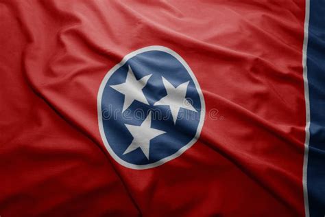 Flag of Tennessee state stock image. Image of real, flag - 98525739