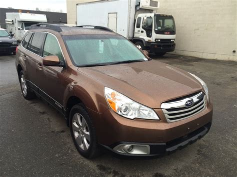 2011 SUBARU OUTBACK, 4 DOOR, BROWN, VIN # 4S4BRGKC5B3377323