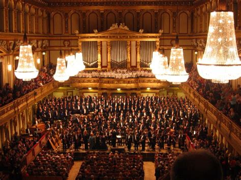 The interior of the Musikverein. | Music venue, Choir, Vienna