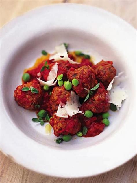 Simple meatball recipe | Jamie Oliver beef recipes | Recipe | Meatball recipes easy, Jamie ...