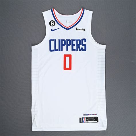 Russell Westbrook - Los Angeles Clippers - 2023 NBA Playoffs - Game-Worn Association Edition ...