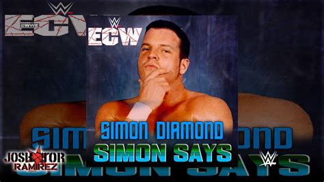 WWE ECW: Simon Says (Simon Diamond) by Drain STH - DL Custom Cover ...