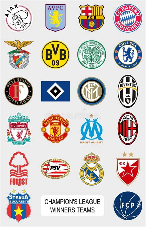 Zastój Męczennik kolonia escudos de equipos de futbol europeos con ...