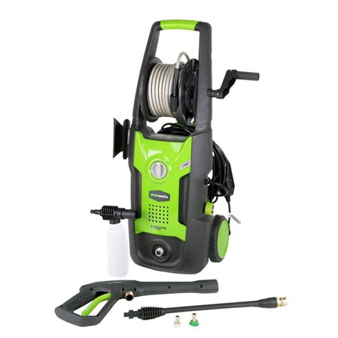 Greenworks 1700 PSI 1.2-GPM Electric Pressure Washer-GPW1702 - The Home Depot