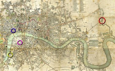 Map of London | Historical maps, Map, Vintage world maps