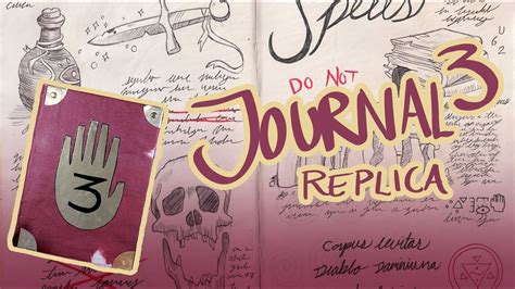 MAKING JOURNAL 3!! - Drawing pages in Journal 3 From Gravity Falls - YouTube