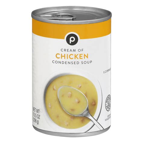 Publix Cream of Chicken Condensed Soup 10.5 oz Can