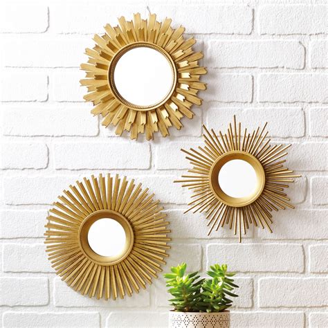 Best 15+ of Small Round Mirrors Wall Art