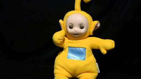 1998 Hasbro Playskool “Teletubbies Talking La La” Plush Yellow Teletubbie - YouTube