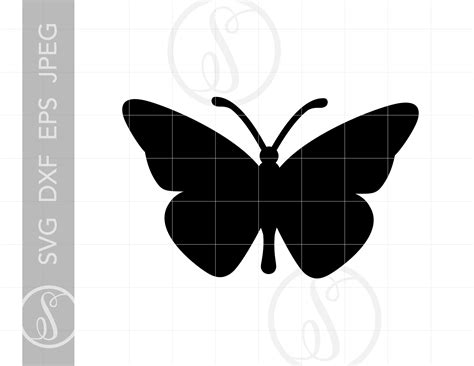 Butterfly SVG Butterfly Clipart Butterfly Silhouette Cut - Etsy